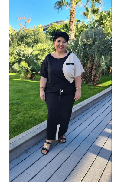 Блуза, юбка Vittoria Queen 18203 - фото 5