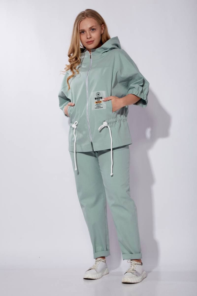 Блейзер и брюки из джинса на каждый день TAiER 1189 - фото 1