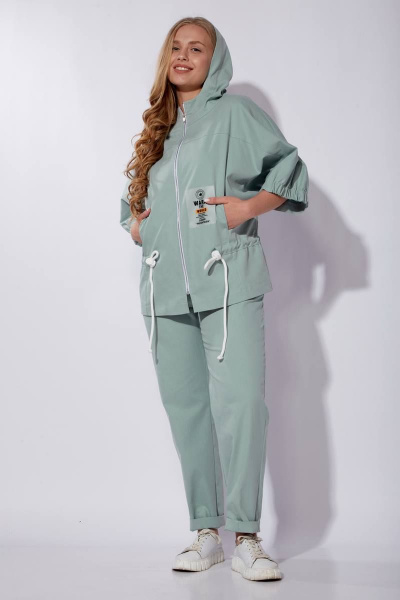 Блейзер и брюки из джинса на каждый день TAiER 1189 - фото 2