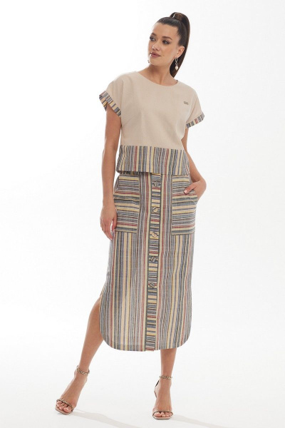 Блуза, юбка Galean Style 693 - фото 3