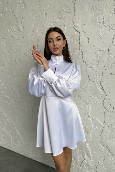Платье THE.WOMAN 0053 белый - фото 4