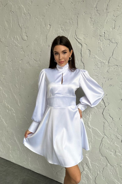 Платье THE.WOMAN 0053 белый - фото 1