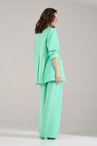 Брюки, жакет RINKA 1134/1 мята - фото 2