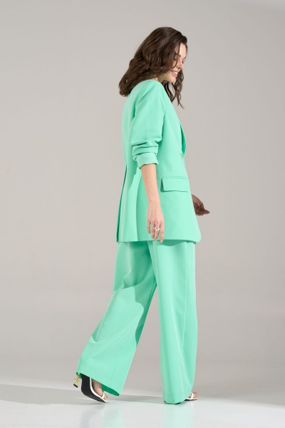 Брюки, жакет RINKA 1134/1 мята - фото 19