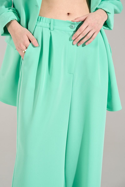 Брюки, жакет RINKA 1134/1 мята - фото 12