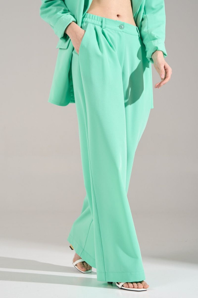 Брюки, жакет RINKA 1134/1 мята - фото 11