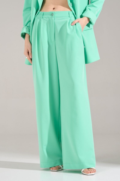 Брюки, жакет RINKA 1134/1 мята - фото 10