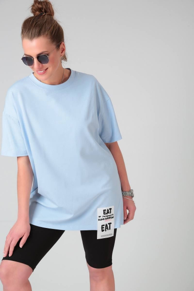 Велосипедки женские из трикотажа на резинке лето Bliss 132 черный - фото 4