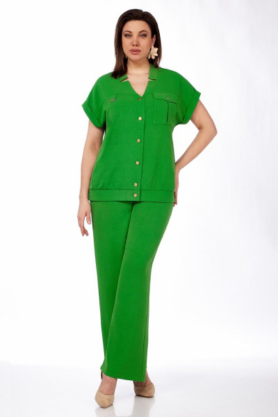 Блуза, брюки Matini 1.1688 зеленый - фото 2