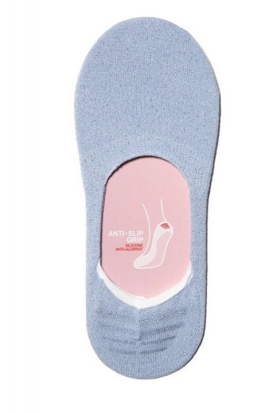 Подследники хлопковые из трикотажа с люрексом CONTE CONTE_CLASSIC_(люрекс) бледно-фиолетовый - фото 2