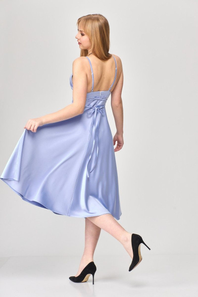 Сарафан T&N 7381 голубой - фото 7