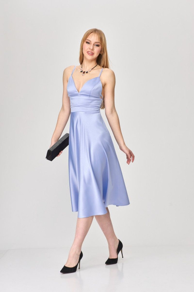 Сарафан T&N 7381 голубой - фото 1