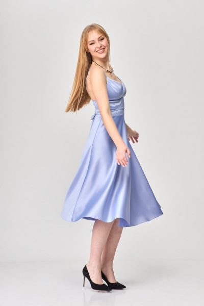 Сарафан T&N 7381 голубой - фото 2