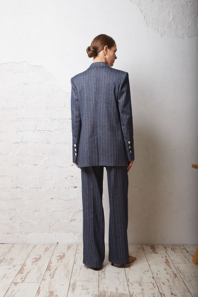 Брюки и жакет из текстиля для делового образа DAVYDOV 6224.1 - фото 2