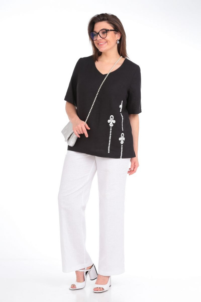 Блуза Lady Secret 096 черный - фото 5