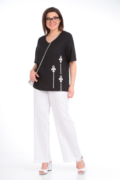 Блуза Lady Secret 096 черный - фото 4