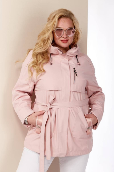 Куртка Shetti 2122 пудра - фото 6