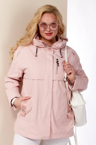 Куртка Shetti 2122 пудра - фото 3