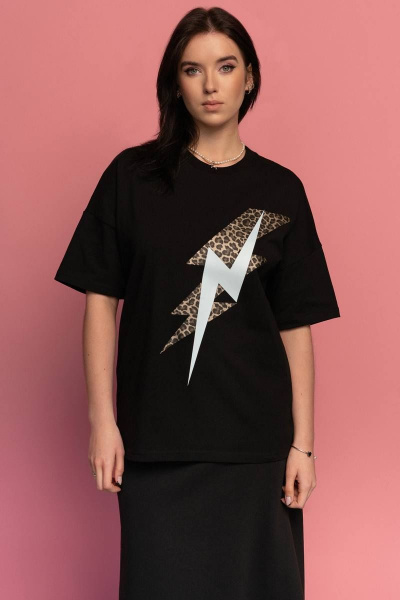 Джемпер JRSy 2323 черный - фото 1