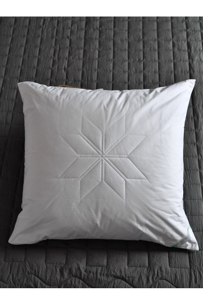 Подушка из хлопка 70х70 с наполнителем POLYTEK Andreas Roti 4811561002190 - фото 4