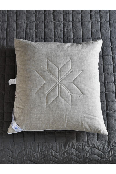 Подушка из льна 70х70 для домашнего комфорта Andreas Roti 4811561002275 - фото 3