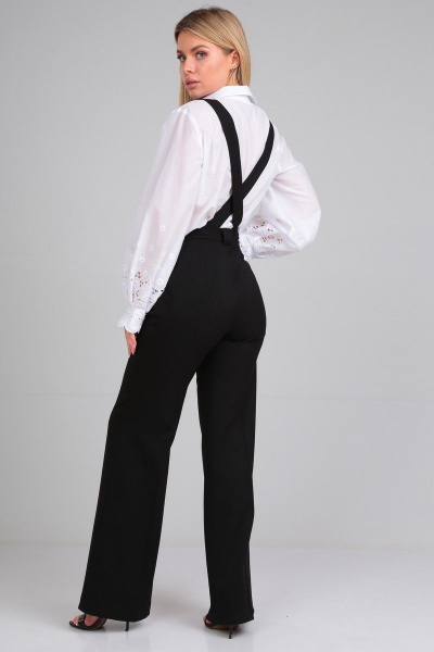 Брюки расклешенные на отстегивающихся бретелях Your size 2190 - фото 4