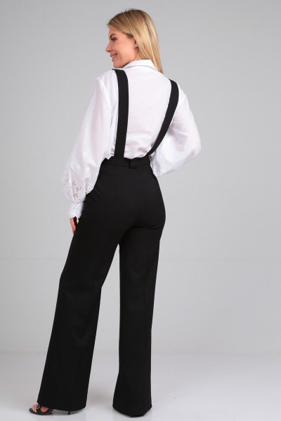 Брюки расклешенные на отстегивающихся бретелях Your size 2190 - фото 3