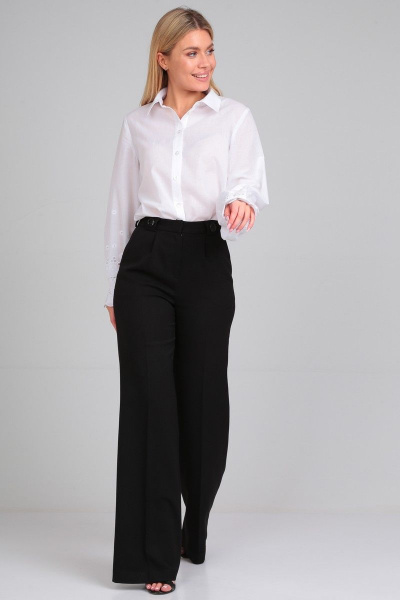 Брюки расклешенные на отстегивающихся бретелях Your size 2190 - фото 1