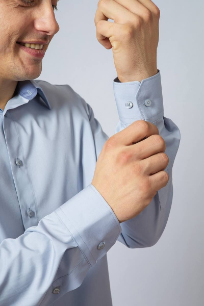 Рубашка Nadex 01-046612/204-23_170-176 дымчатый - фото 5