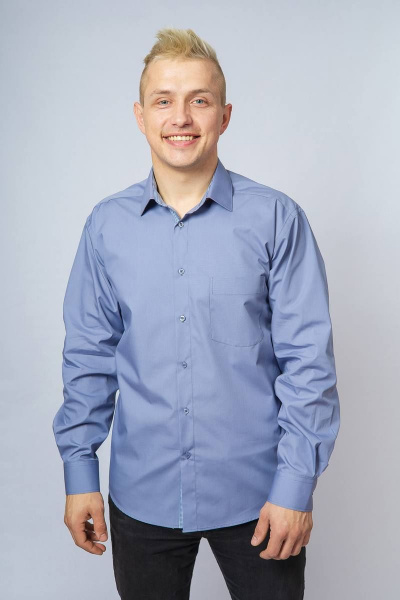 Рубашка Nadex 01-062913/204-23_170-176 серый - фото 2