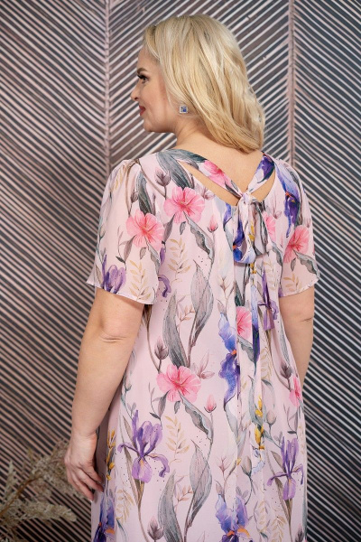 Платье Alani Collection 1900 ирисы - фото 5