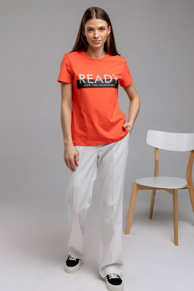 Майка Romgil 246ЛХАМ коралловый - фото 5