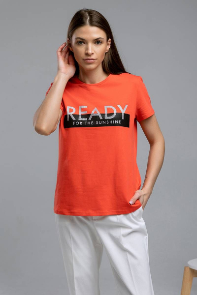 Майка Romgil 246ЛХАМ коралловый - фото 1