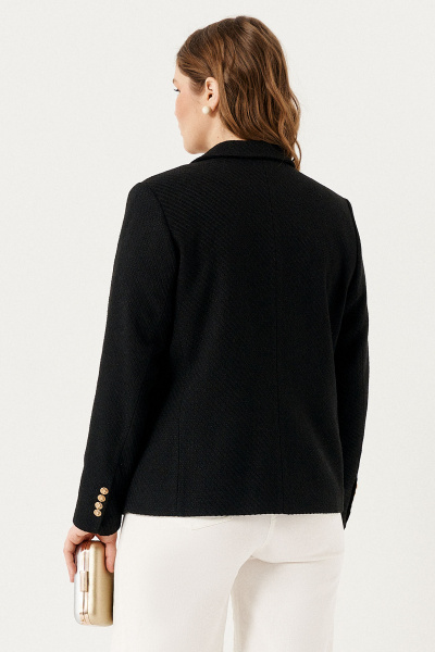 Жакет Панда 125030w черный - фото 5