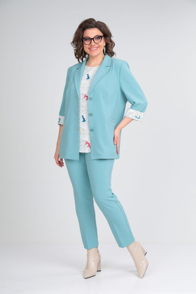 Брюки, жакет, топ ALEZA 1131 - фото 1