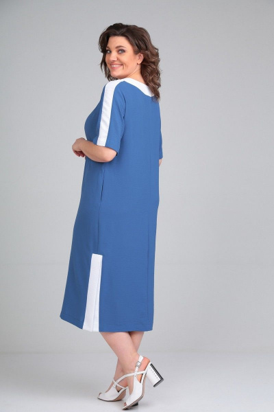 Платье Диомант 1869 голубой - фото 6