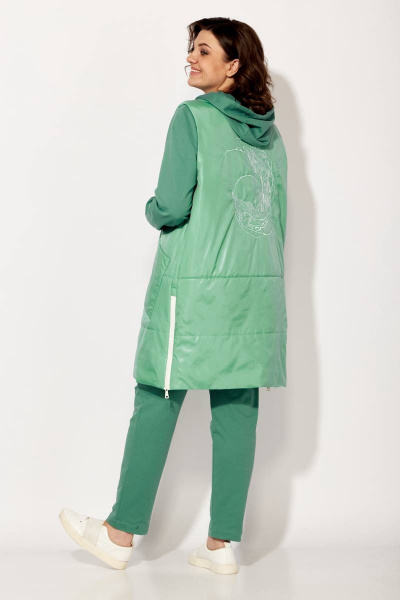 Брюки, жилет, свитшот TAiER 1190 мята - фото 7