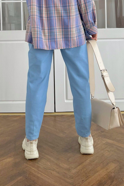 Брюки i3i Fashion 700/2 голубой - фото 4