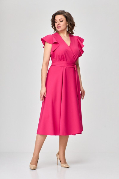 Платье T&N 7374 малина - фото 2