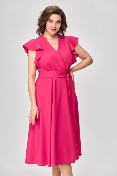 Платье T&N 7374 малина - фото 5