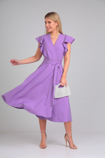 Платье T&N 7374 лаванда - фото 2