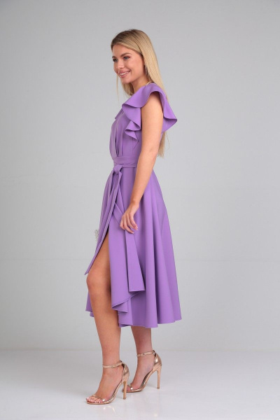 Платье T&N 7374 лаванда - фото 4
