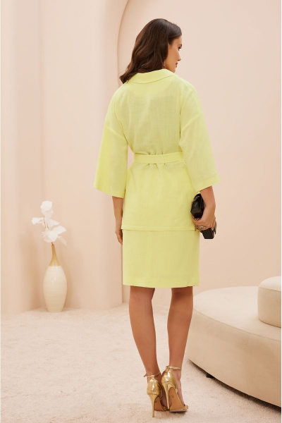 Блуза, жакет, юбка Lissana 4698 желтый - фото 11