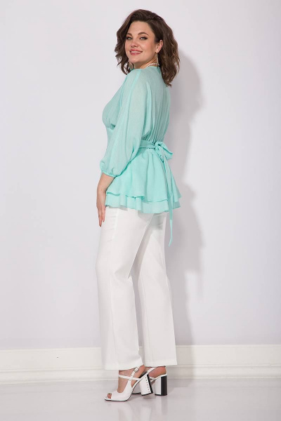 Блуза INPOINT. 111 ментол - фото 6