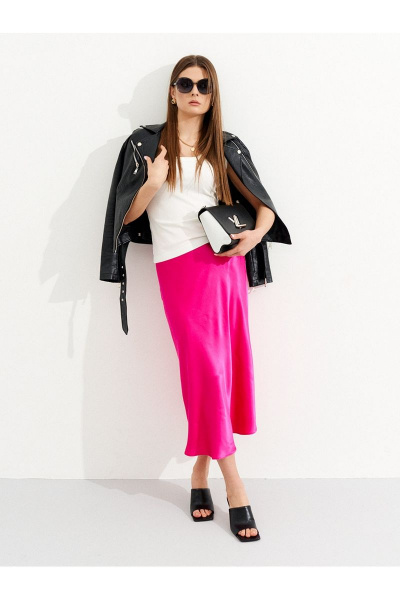 Белый вискозный джемпер без рукавов для легких летних образов Ketty К-04740 молочный - фото 6