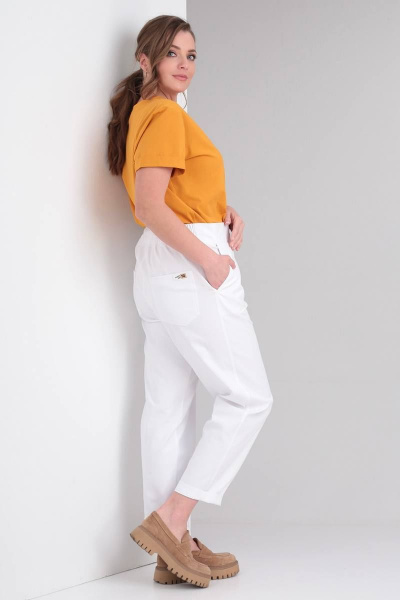 Брюки Bliss 068 белый - фото 6
