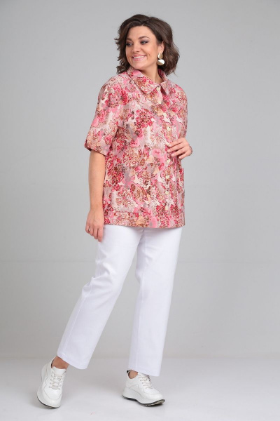 Брюки, жакет Mubliz 050 розовый_молоко - фото 4