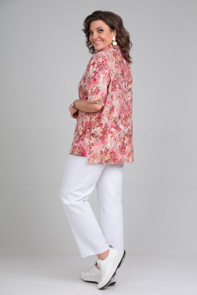 Брюки, жакет Mubliz 050 розовый_молоко - фото 3