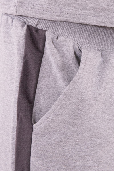 Шорты 8 Марта 15248-3С5086Д40-182,188 серый - фото 5