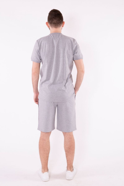 Шорты 8 Марта 15248-3С5086Д40-182,188 серый - фото 3